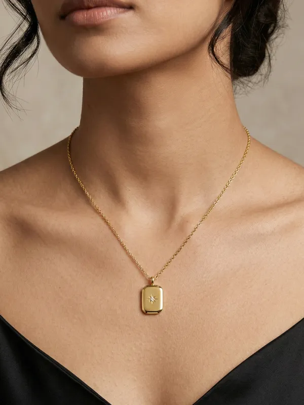 Golden_Stainless_Steel_Modern_Necklace_For_Woman
