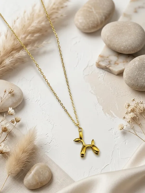 Golden_Stainless_Steel_Modern_Necklace_For_Woman