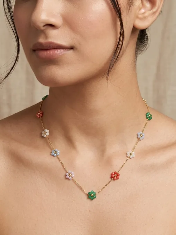 Multicolour_Stainless_Steel_Modern_Necklace_For_Woman