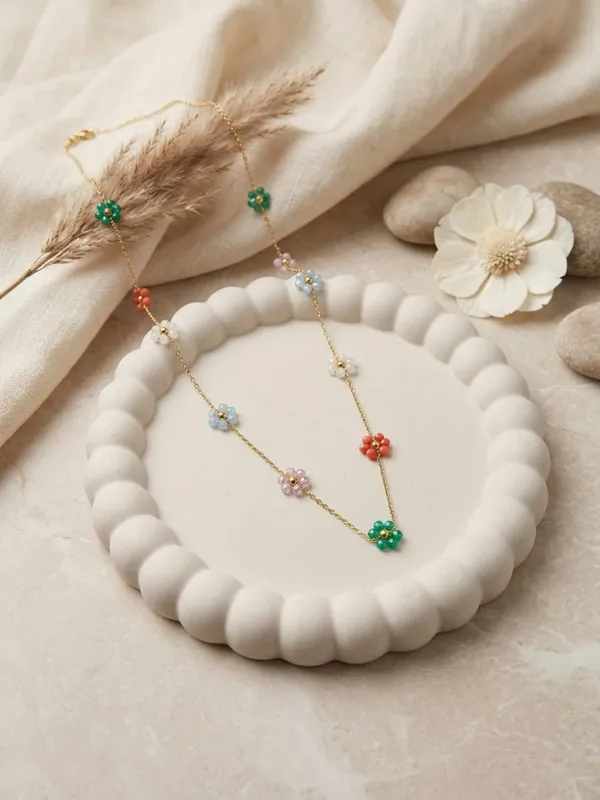 Multicolour_Stainless_Steel_Modern_Necklace_For_Woman