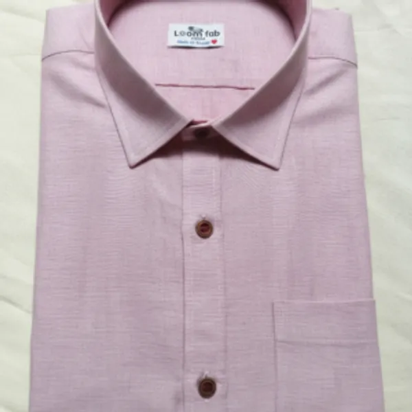 Tulip_Pink_Handloom_Cotton_Full_Sleeve_Shirt_For_Men