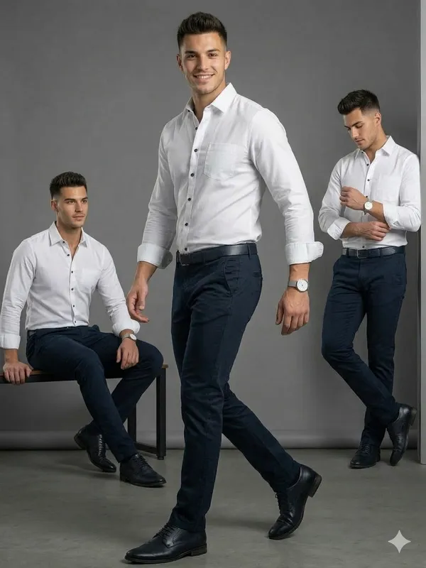White_Handloom_Cotton_Full_Sleeve_Shirt_For_Men