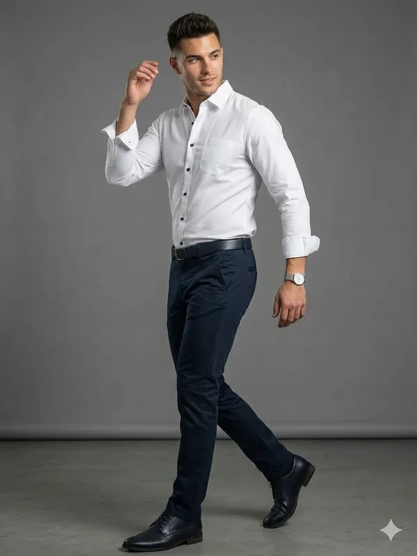 White_Handloom_Cotton_Full_Sleeve_Shirt_For_Men