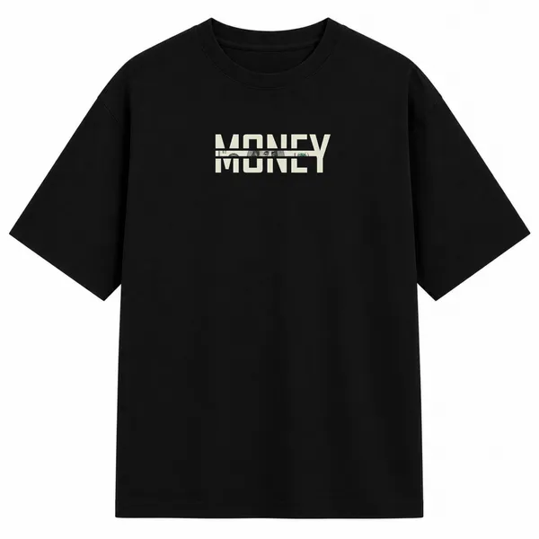 Black_Terry_Cotton_Oversized_Money_Cartoon_Graphic_Printed_T-Shirt_For_Unisex