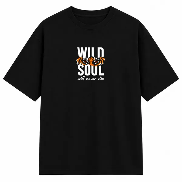 Black_Terry_Cotton_Oversized_Wild_Soul_Tiger_Print_Graphic_T-Shirt_For_Unisex