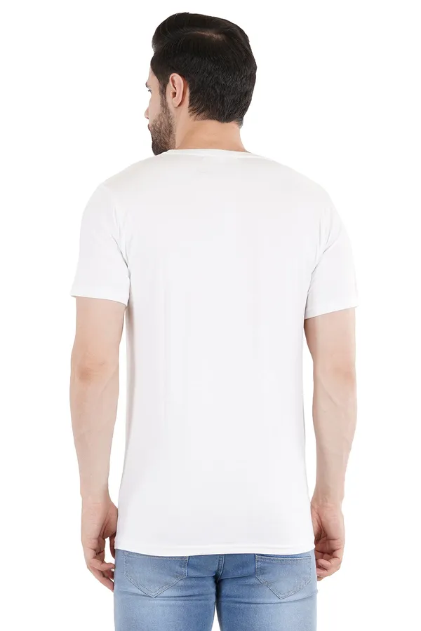 White_Cotton_Lycra_Premium_T-Shirt_For_Men