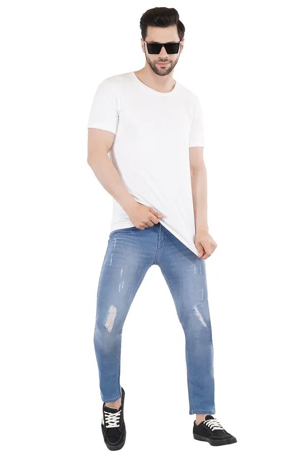 White_Cotton_Lycra_Premium_T-Shirt_For_Men