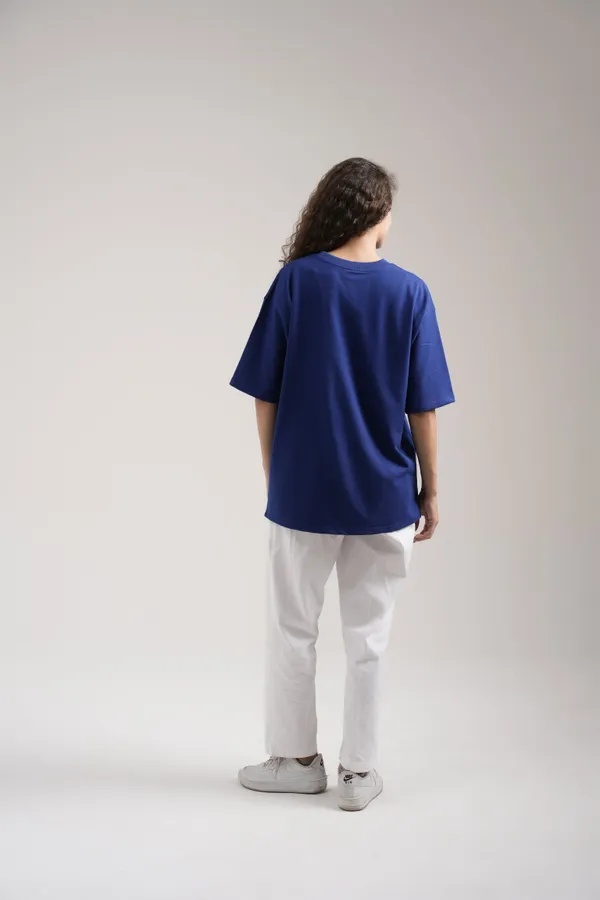 Prince_Blue_French_Terry_Cotton_Premium_T-Shirt_For_Women