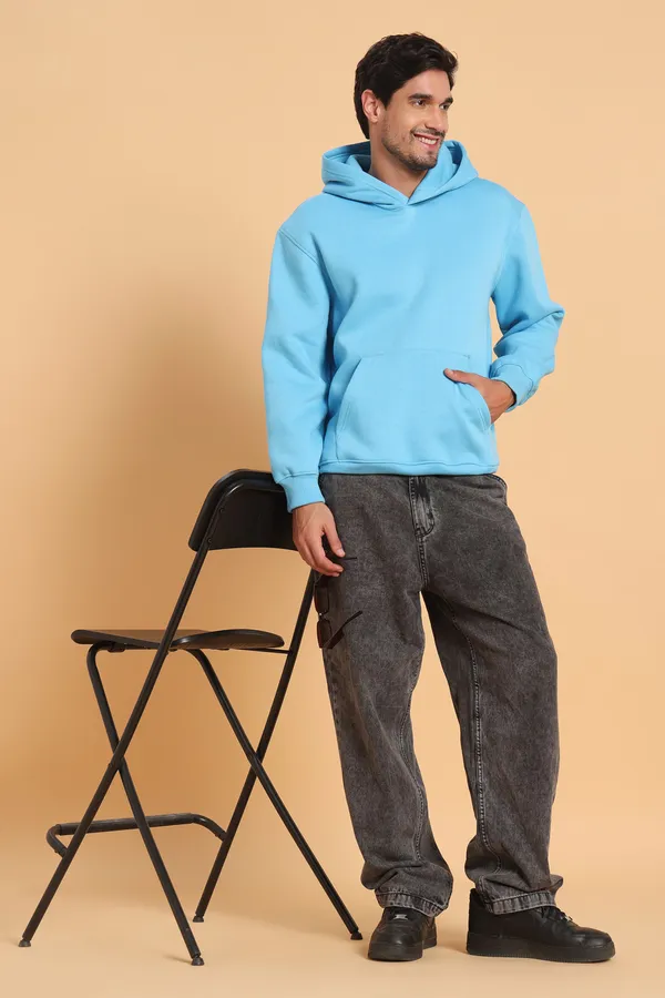 Sky_Blue_Golden_Fleece_Cotton_Premium_Hoodie_For_Men