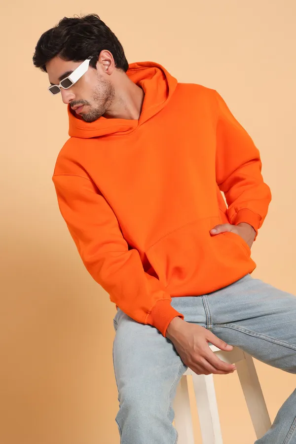 Bright_Orange_Golden_Fleece_Cotton_Premium_Hoodie_For_Men