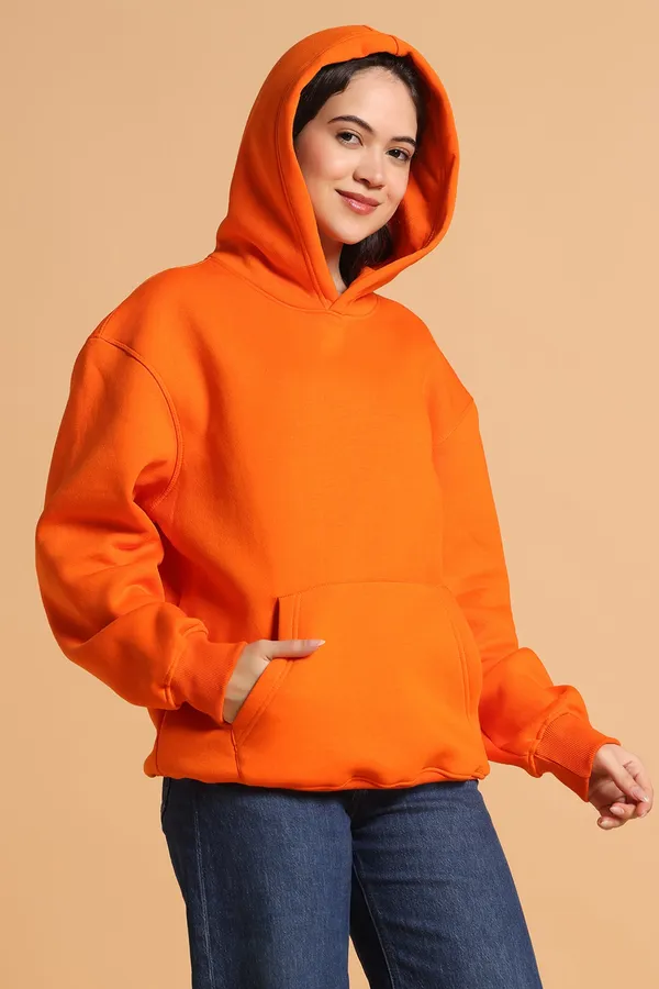 Bright_Orange_Golden_Fleece_Cotton_Premium_Hoodie_For_Women