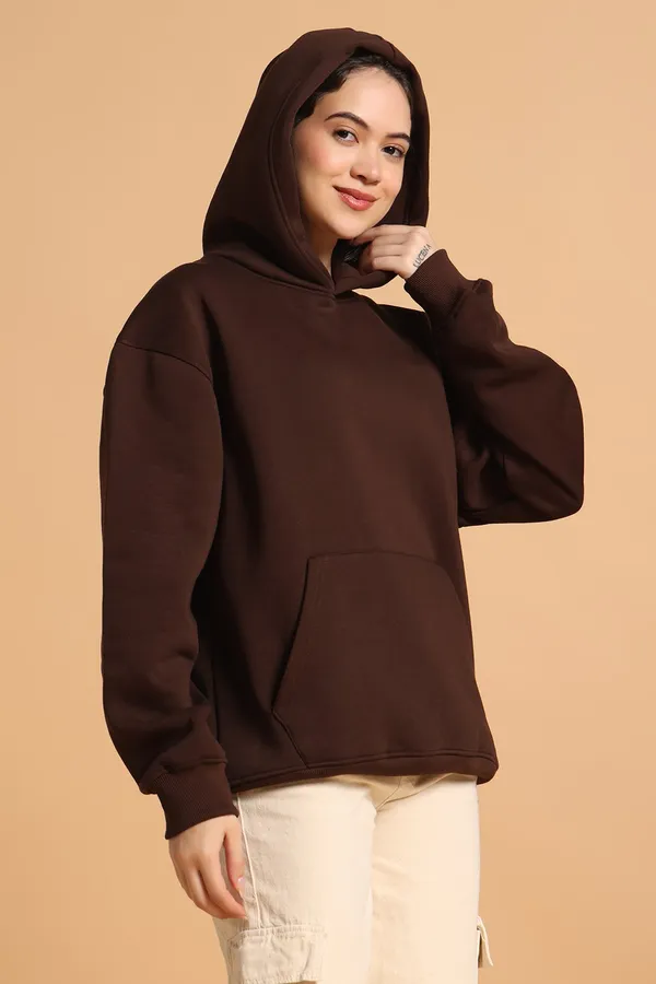 Chocolate_Brown_Golden_Fleece_Cotton_Premium_Hoodie_For_Women