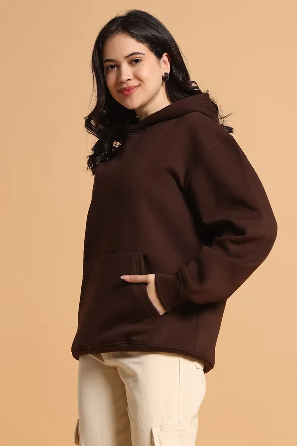 Chocolate_Brown_Golden_Fleece_Cotton_Premium_Hoodie_For_Women