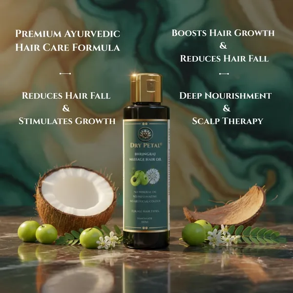 Dry_Petal_Bhringraj_Ayurvedic_Hair_Growth_Massage_Oil