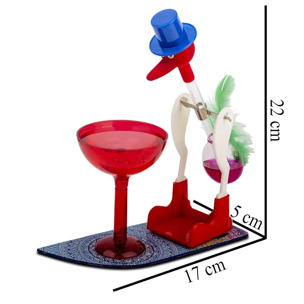 Rangoli_Drinking_Bird_Science_Toy_Classic_Dippy_Bird_Perpetual_Motion_Desk_Showpiece_With_Cup_Pink_Single