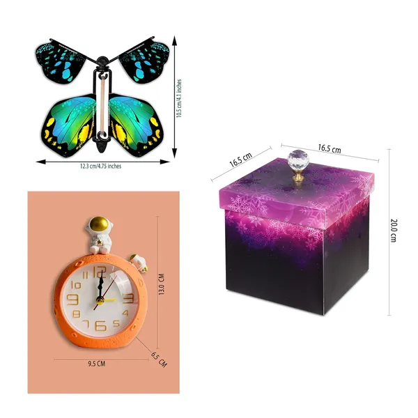 Exploding_Flying_Butterfly_Purple_Color_Box_With_8_Pcs_Butterfly_Birthday_Moon_Alarm_Clock