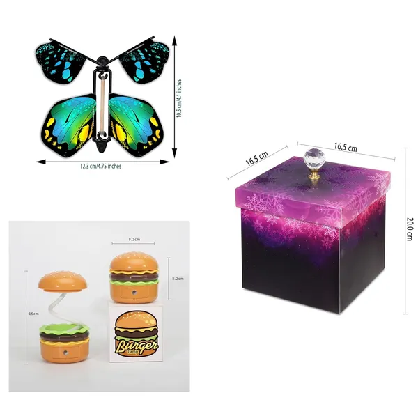 Kid_Exploding_Flying_Butterfly_Purple_Color_Box_With_8_Pcs_Butterfly_Birthday_Burger_Lamp