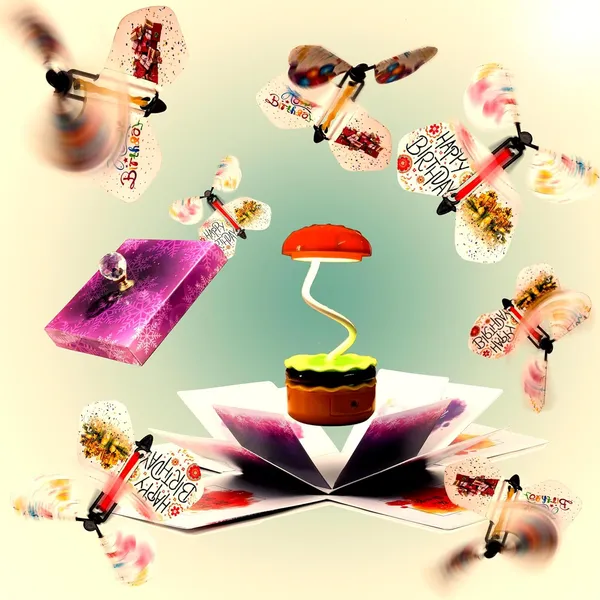 Kid_Exploding_Flying_Butterfly_Purple_Color_Box_With_8_Pcs_Butterfly_Birthday_Burger_Lamp