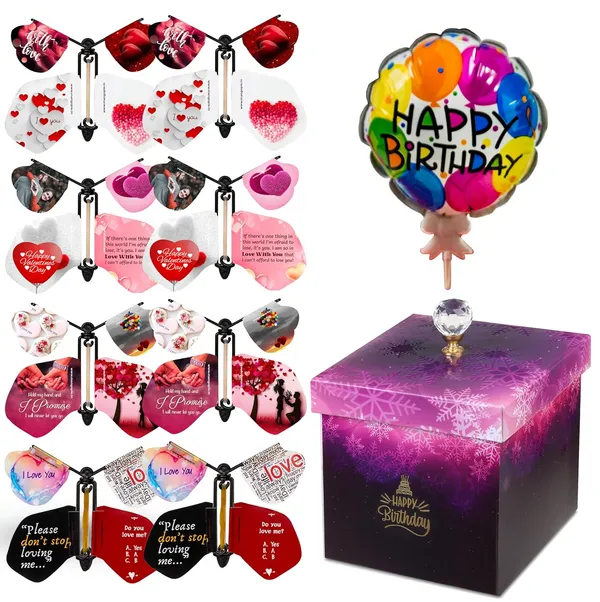 Exploding_Flying_Butterfly_Purple_Color_Box_With_8_Pcs_Butterfly_Birthday_Love