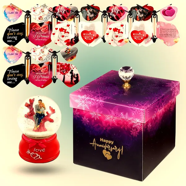 Butterfly_Explosion_Box_For_Happy_Anniversary_With_Musical_Rotating_Couple_Snow_Globe