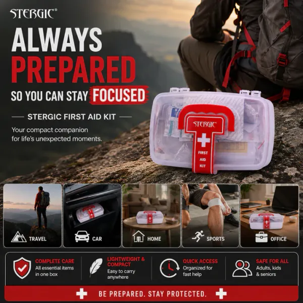 Stergic_First_Aid_Kit_For_Home_Compact_Medical_Emergency_Box_With_Clear_Storage_Case
