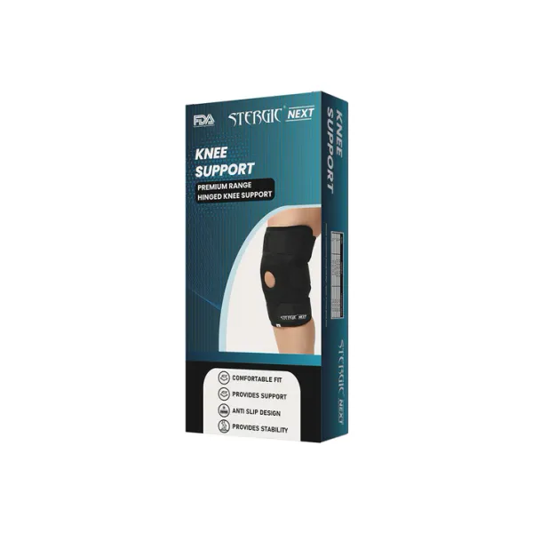 Stergic_Next_Hinged_Knee_Support_Brace_For_Joint_Stability_Osteoarthritis_Pain_Relief_For_Sports_Gym_Supports_Injury_Recovery_Durable_Comfortable_For_Men_Women_1_Unit_Black