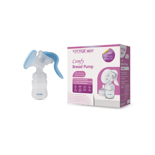 Stergic_Next_Comfy_Manual_Breast_Pump_With_Silicon