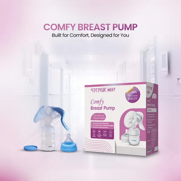 Stergic_Next_Comfy_Manual_Breast_Pump_With_Silicon