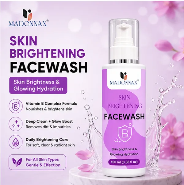 Madonnax_Niacinamide_&_Green_Tea_Skin_Brightening_Face_Wash_100Ml