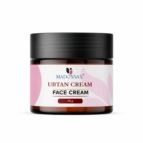 Madonnax_Ubtan_Saffron_&_Turmeric_Skin_Brightening_Face_Cream_50G