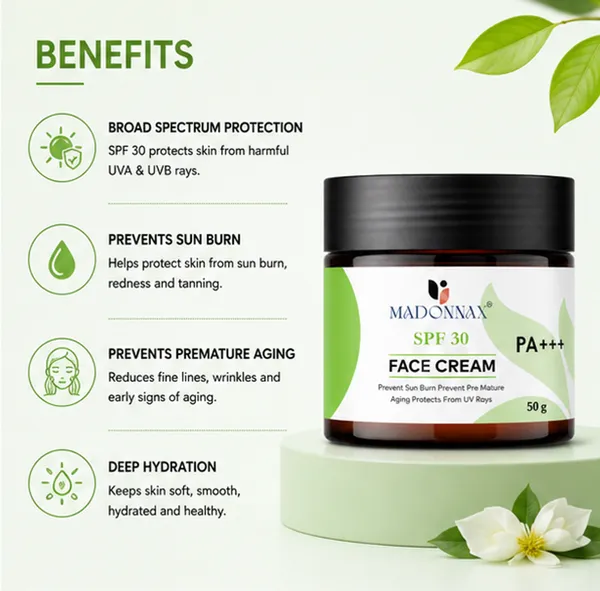Madonnax_Spf_30_Pa+++_Aloe_Vera_&_Vitamin_E_Sunscreen_Face_Cream_50G