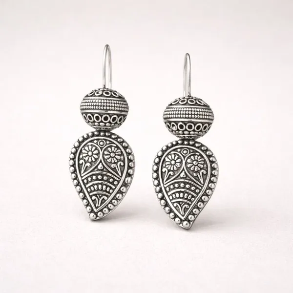 Silver_Brass_Oxidised_Paisley_Ethnic_Drop_Earrings_For_Women
