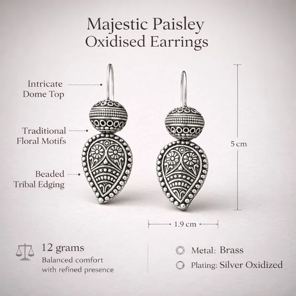 Silver_Brass_Oxidised_Paisley_Ethnic_Drop_Earrings_For_Women