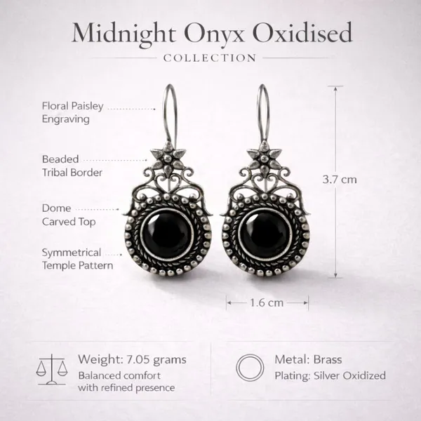 Black_Brass_Oxidised_Temple_Stone_Drop_Earrings_For_Women