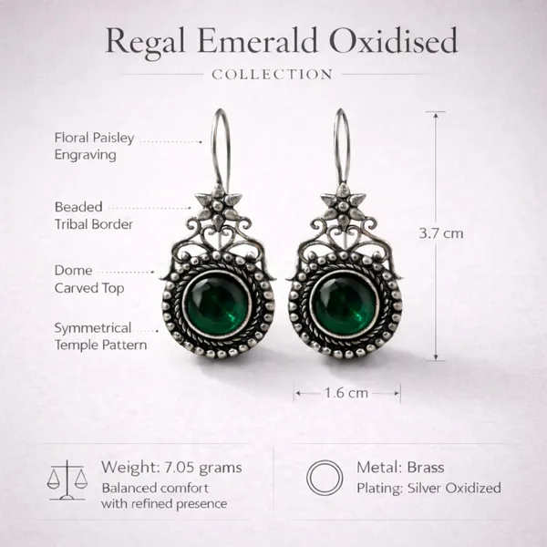 Green_Stone_Brass_Oxidised_Temple_Drop_Earrings_For_Women