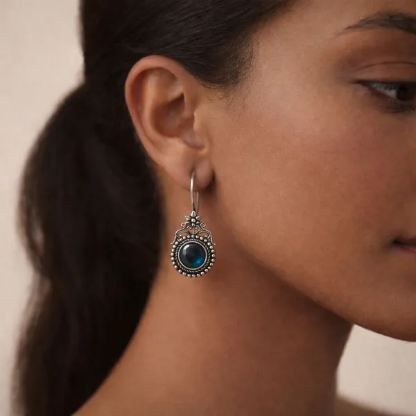 Blue_Brass_Oxidised_Temple_Stone_Drop_Earrings_For_Women