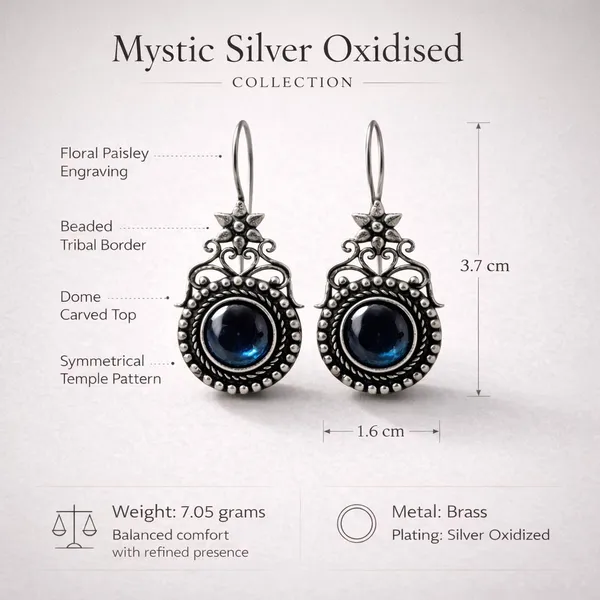 Blue_Brass_Oxidised_Temple_Stone_Drop_Earrings_For_Women