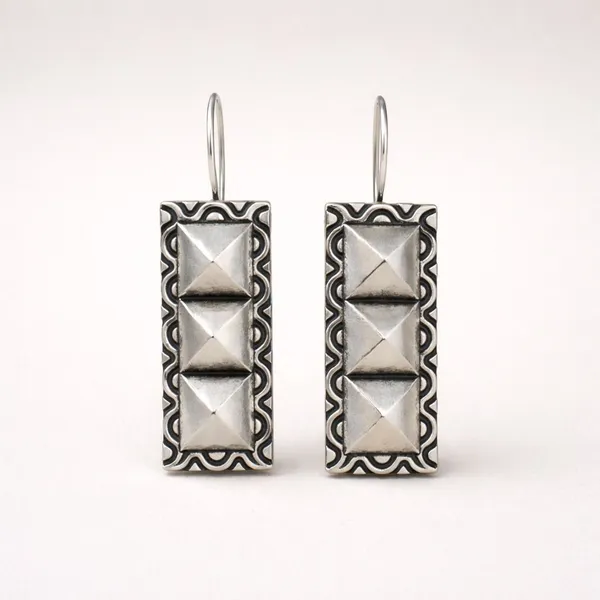 Silver_Brass_Oxidised_Geometric_Pyramid_Drop_Earrings_For_Women
