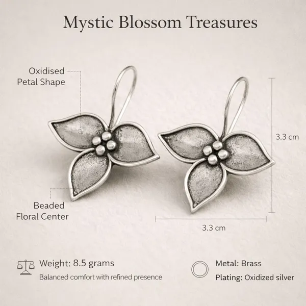 Silver_Brass_Oxidised_Floral_Petal_Drop_Earrings_For_Women