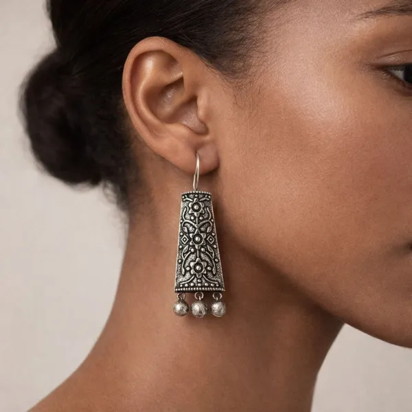 Silver_Brass_Oxidised_Tribal_Paisley_Jhumka_Drop_Earrings_For_Women