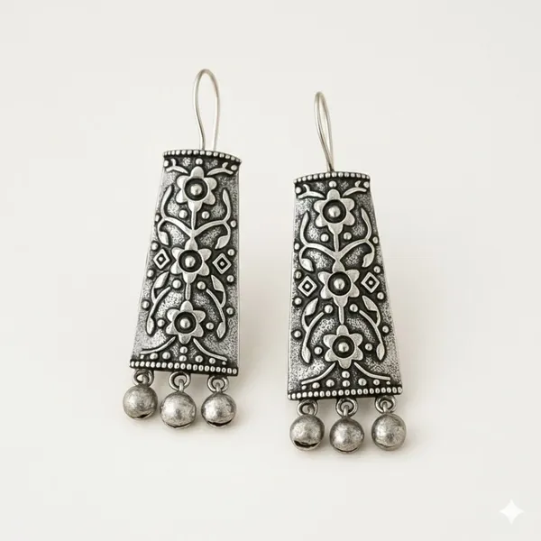 Silver_Brass_Oxidised_Tribal_Paisley_Jhumka_Drop_Earrings_For_Women
