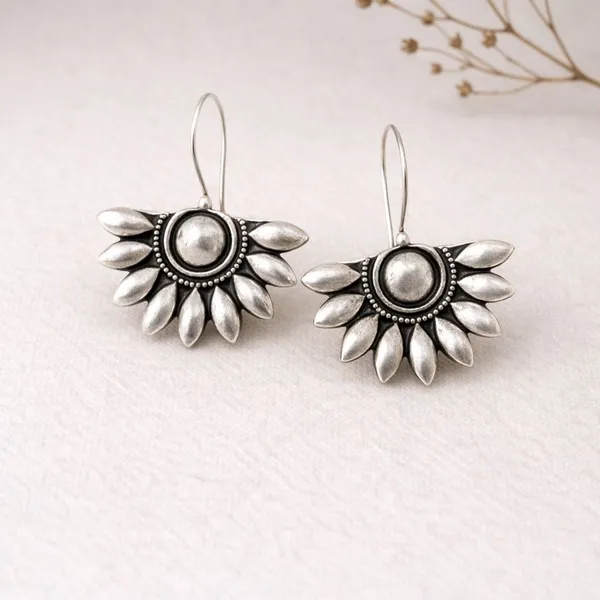 Silver_Celestial_Petals_Oxidised_Floral_Teardrop_Drop_Earrings_For_Women_Brass_Drops_And_Danglers