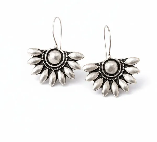 Silver_Celestial_Petals_Oxidised_Floral_Teardrop_Drop_Earrings_For_Women_Brass_Drops_And_Danglers
