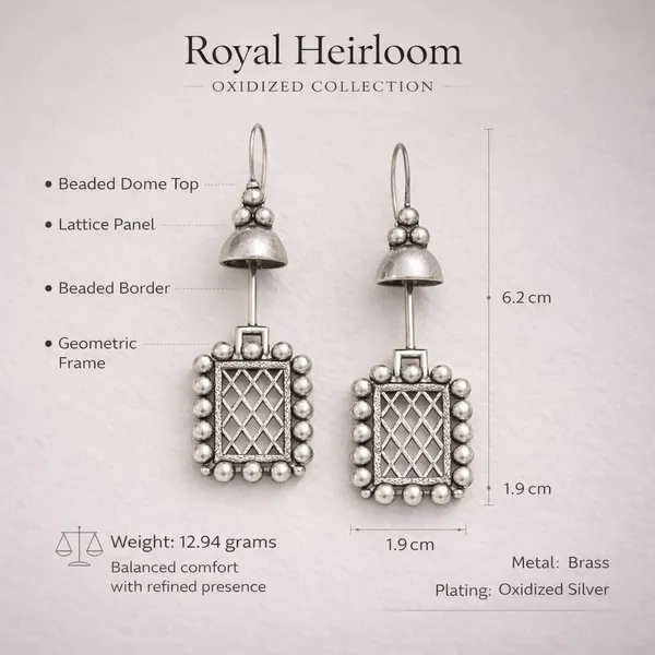 Silver_Oxidised_Brass_Geometric_Jhumka_Drop_Earrings_For_Women