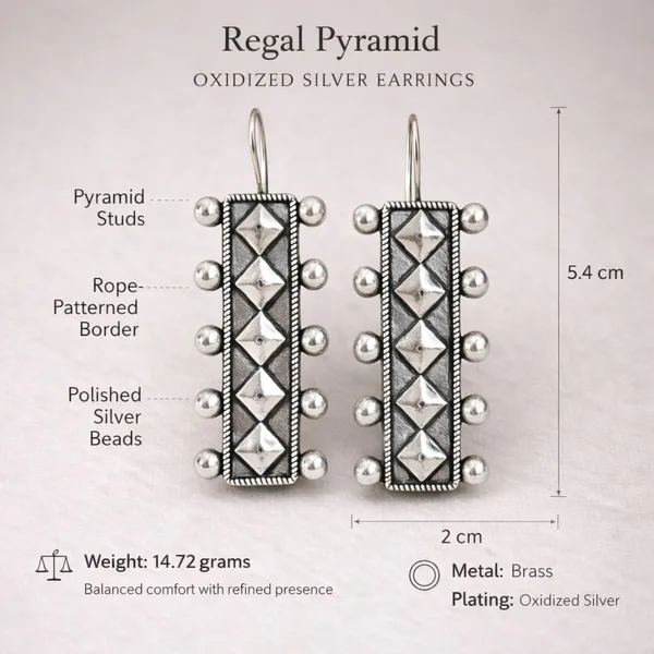 Silver_Brass_Oxidised_Geometric_Pyramid_Drop_Earrings_For_Women