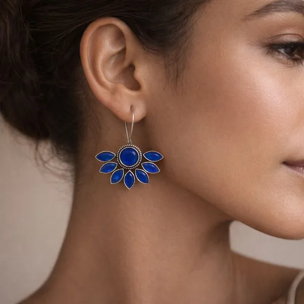 Blue_Brass_Oxidised_Marquise_Floral_Drop_Earrings_For_Women