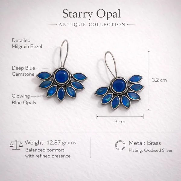 Blue_Brass_Oxidised_Marquise_Floral_Drop_Earrings_For_Women