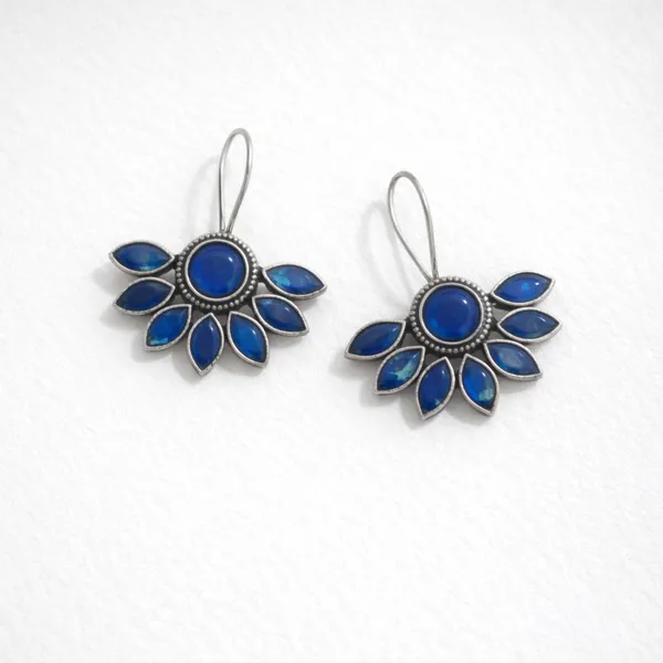 Blue_Brass_Oxidised_Marquise_Floral_Drop_Earrings_For_Women