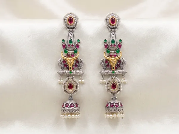 Multicolor_Brass_Premium_Drops_&_Danglers_And_Jhumki_Earring