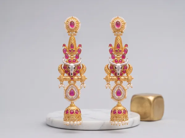 Gold_Brass_Premium_Drops_&_Danglers_And_Jhumki_Earring